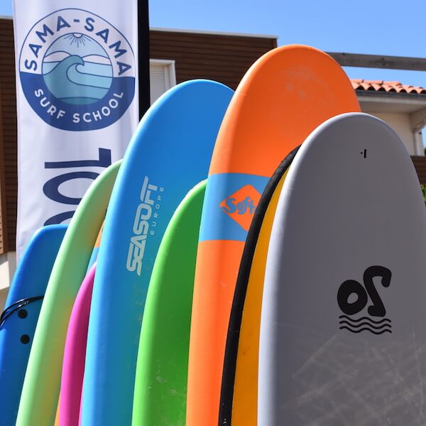 surf board mimizan