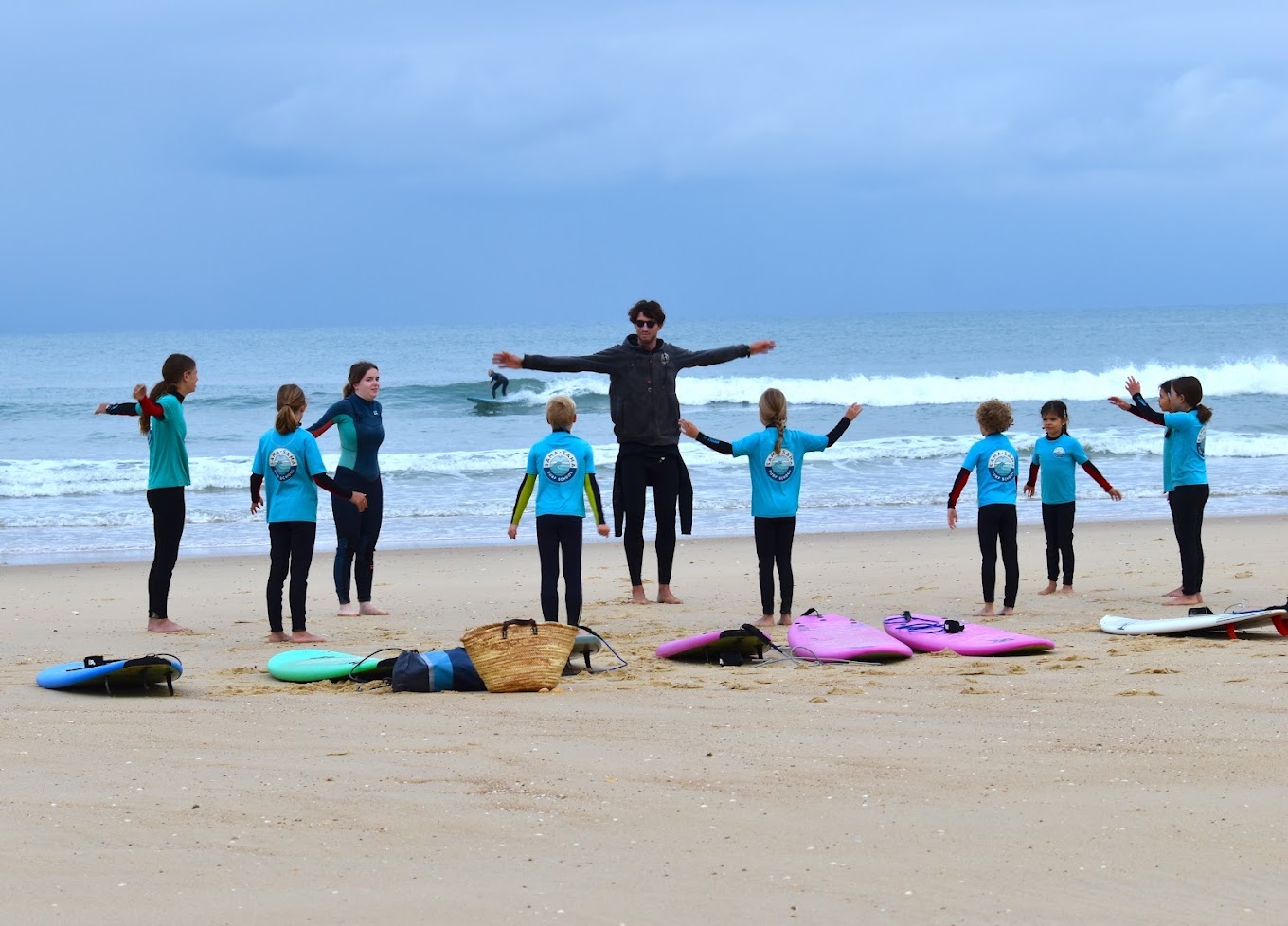 périodeapprendresurfermimizan cours de surf therapie