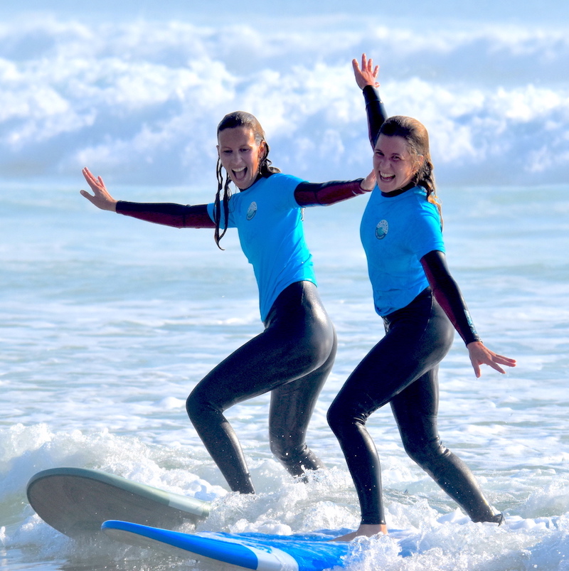 mimizan cours de surf